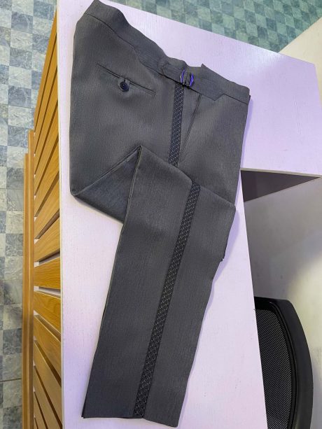 Dark grey custom pants