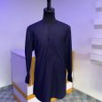 Blue Kaf with an embroidered front design