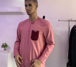 Rosegold kaf with a wine pocket