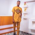 Vintage designed Gold Kaftan