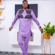 Vintage designed Lilac kaftan
