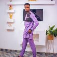 Vintage designed Lilac kaftan