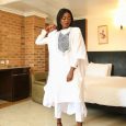 Female White agbada set